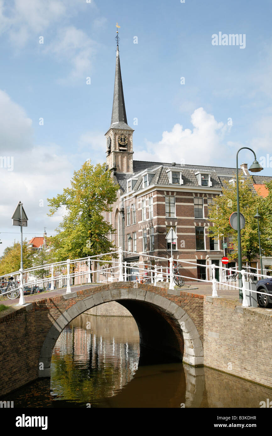 Straße, Delft, Niederlande Stockfoto
