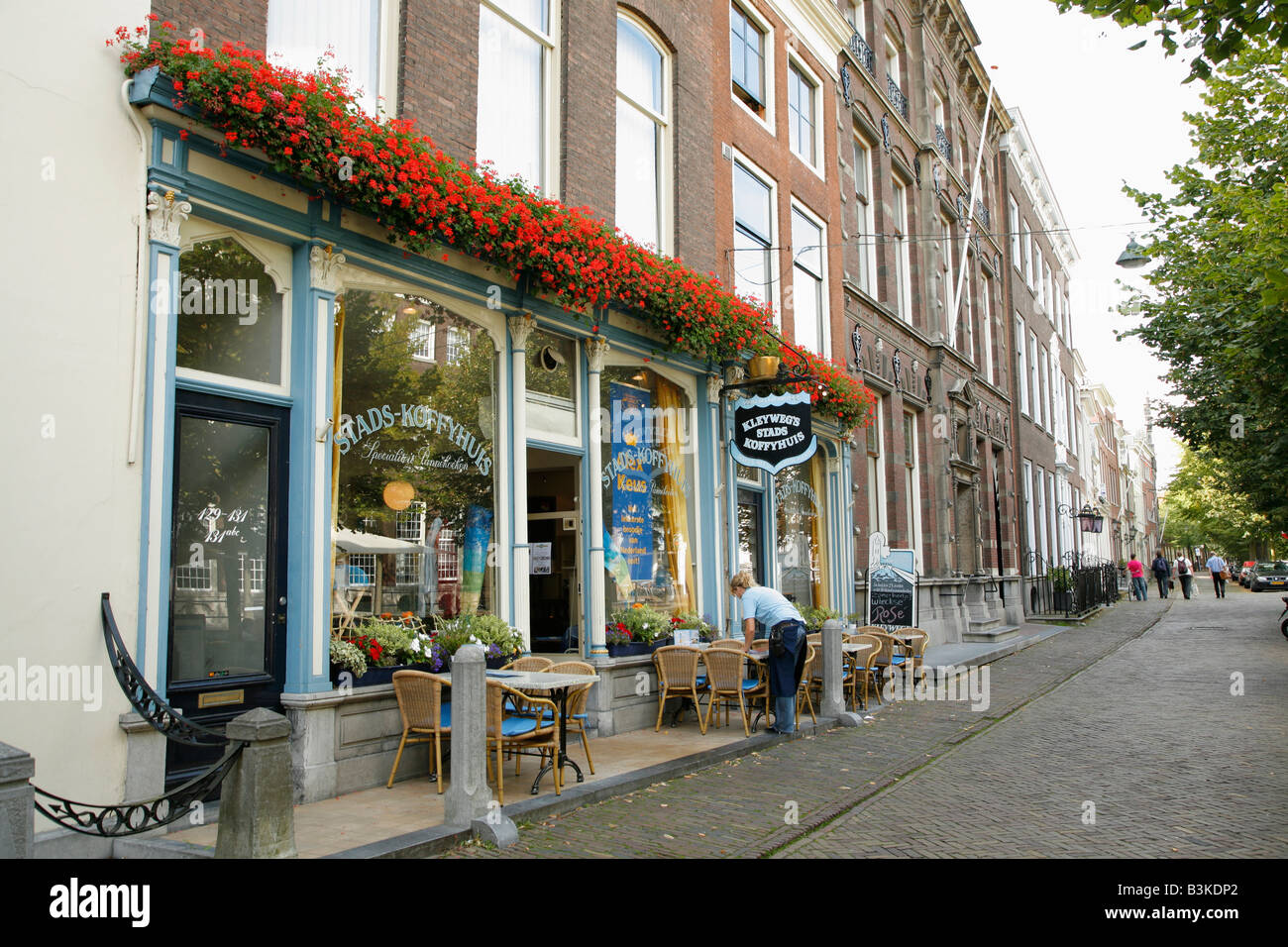 Restaurant, Kleyweg der Stads-Koffyhuis, Delft, Niederlande Stockfoto