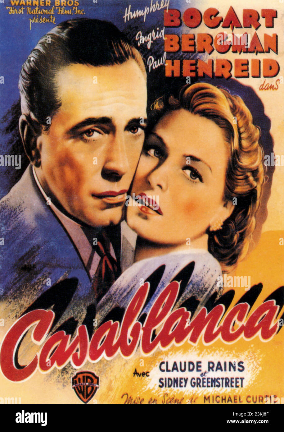 CASABLANCA Plakat F r 1942 Warner Film Mit Ingrid Bergman Und Humphrey casablanca-plakat-f-r-1942-warner-film-mit-ingrid-bergman-und-humphrey