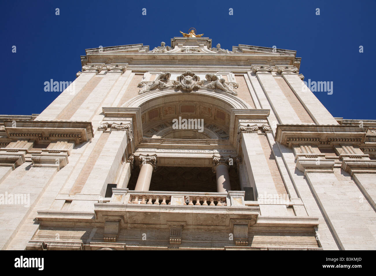 Italien-Umbrien-Umbrien zentrale Italien Reisen Sanctum Portiunkula Basilika Santa Maria Angeli Saint Mary Engel Assisi Santa Stockfoto