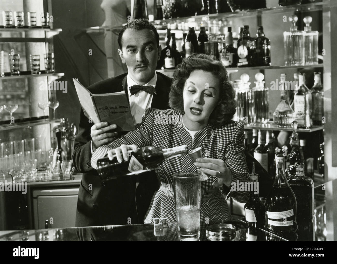 SMASH UP, THE STORY OF A WOMAN 1947 Universal-International Film mit Susan Hayward Stockfoto