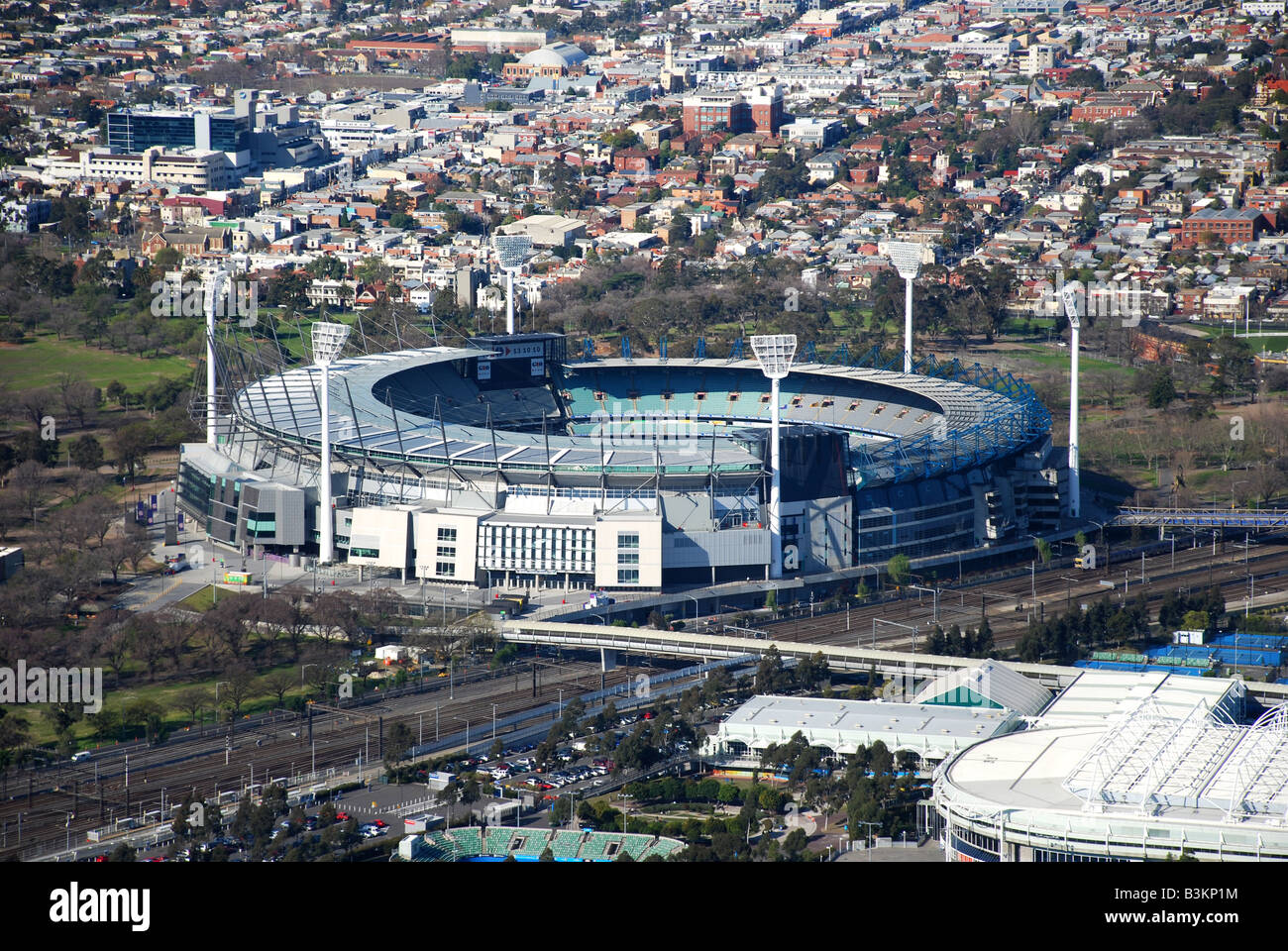 Melbourne Cricket Ground MCG Stockfoto