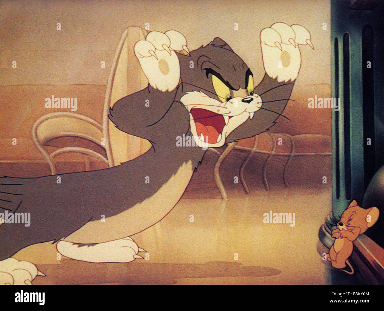 MOUSE IN THE HOUSE Warner Cartoon mit Tom und Jerry Stockfoto