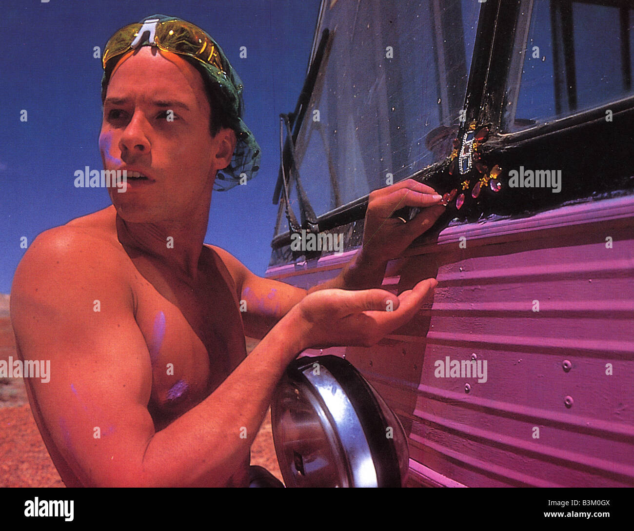 Abenteuer von PRISCILLA Königin der Wüste 1994 Polygram/Rang Film mit Guy Pearce Stockfoto