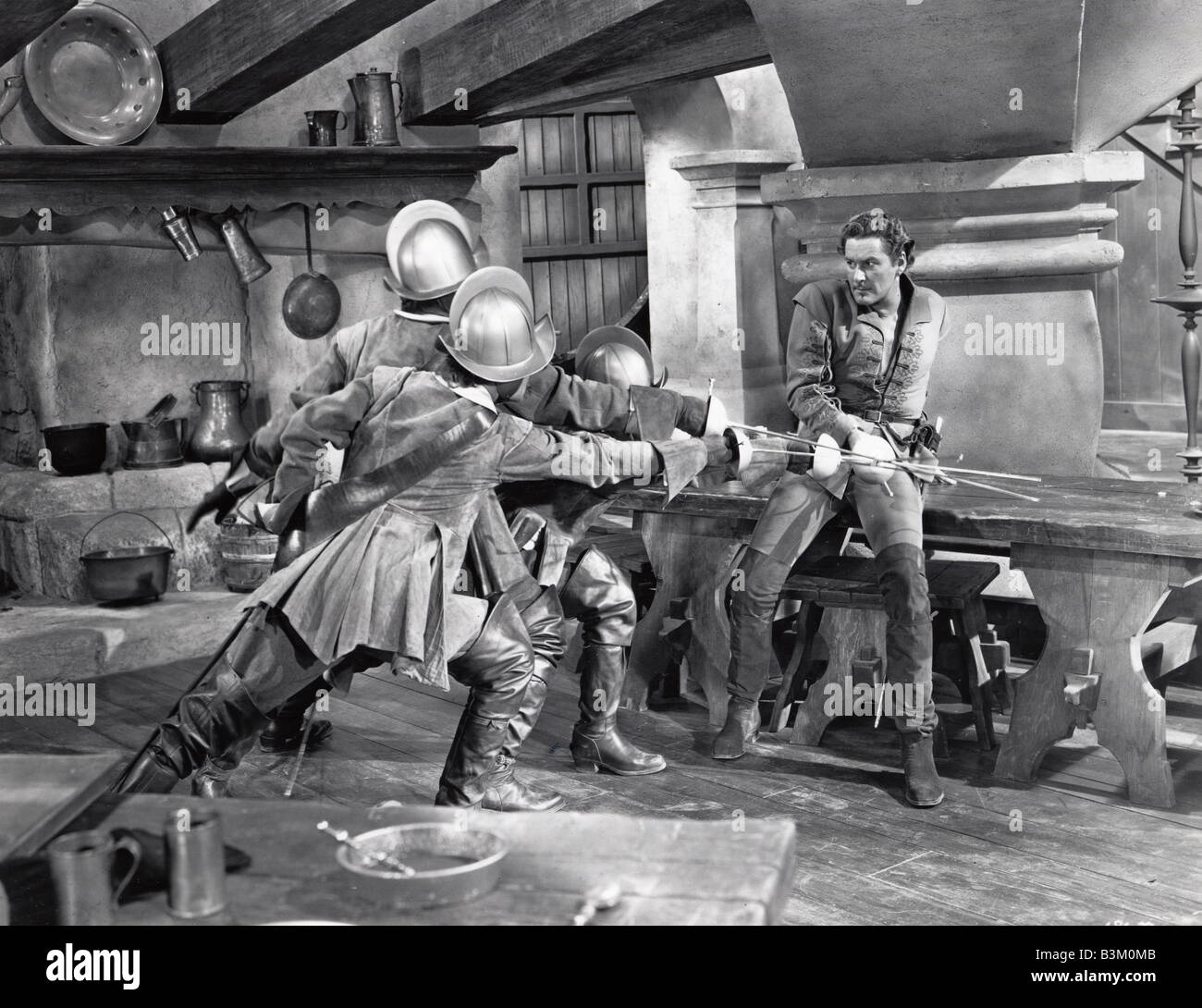 DIE Abenteuer des DON JUAN 1949 Warner-Film mit Errol Flynn Stockfoto