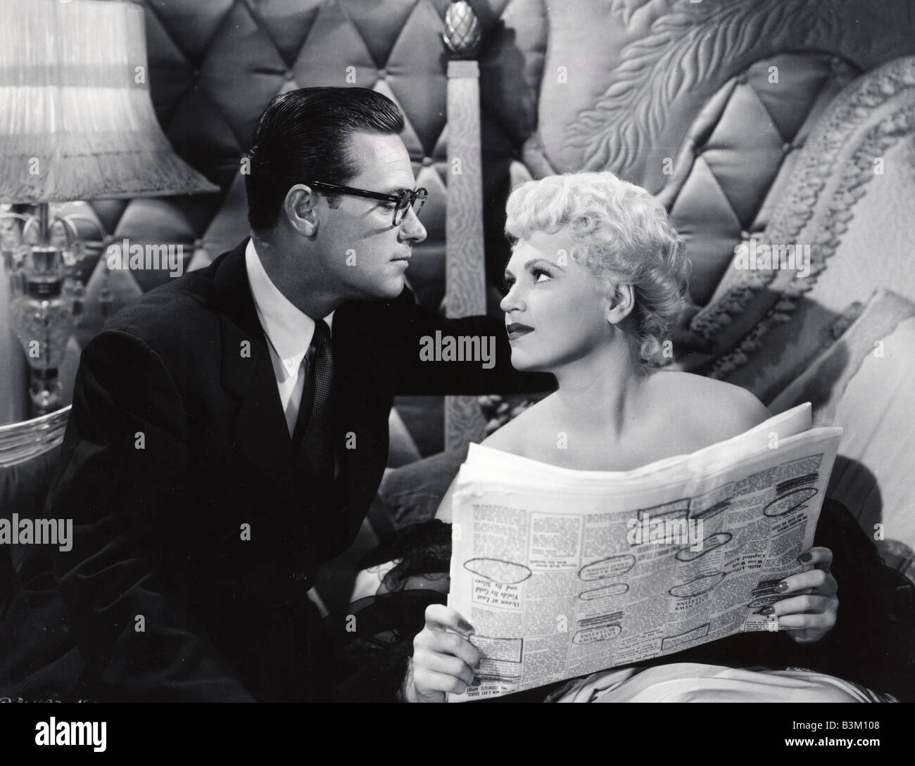 GEBOREN gestern 1950 Columbia Film mit Judy Holliday und William Holden Stockfoto