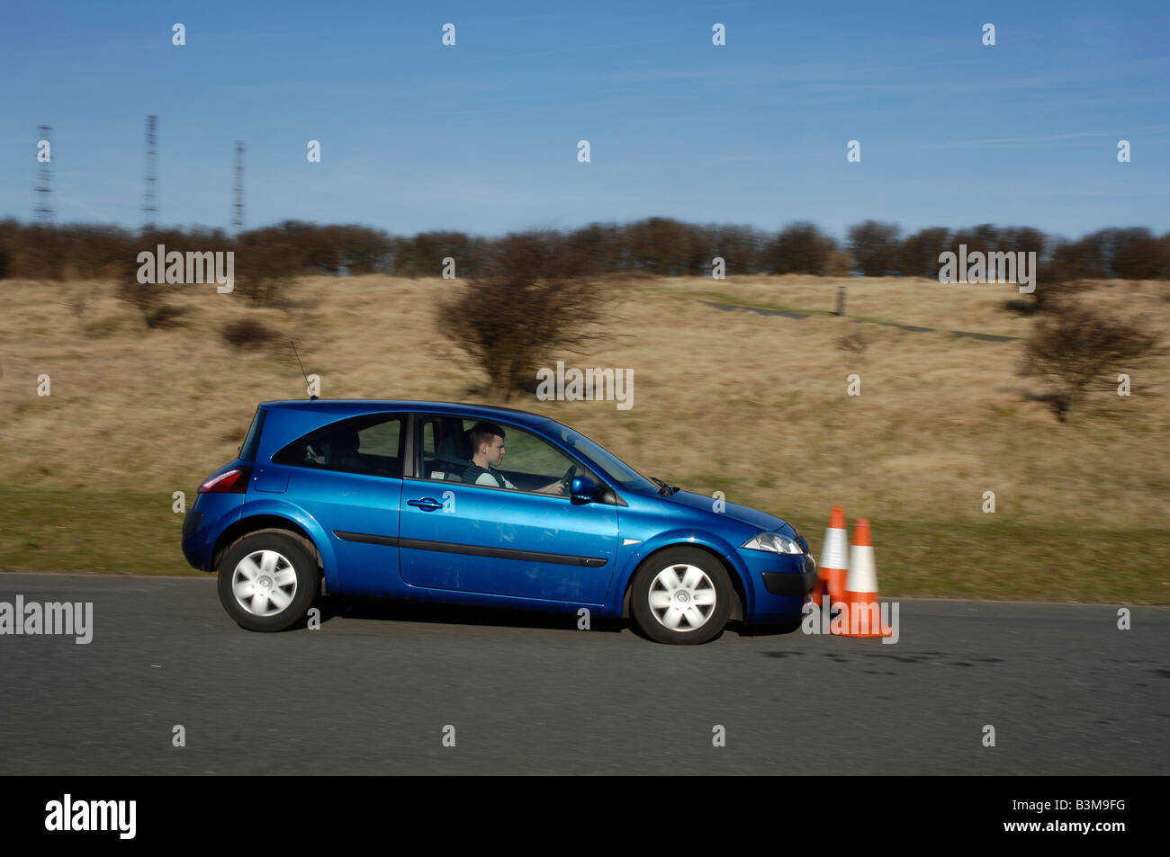 Erweiterte Fahrstunde Stockfoto