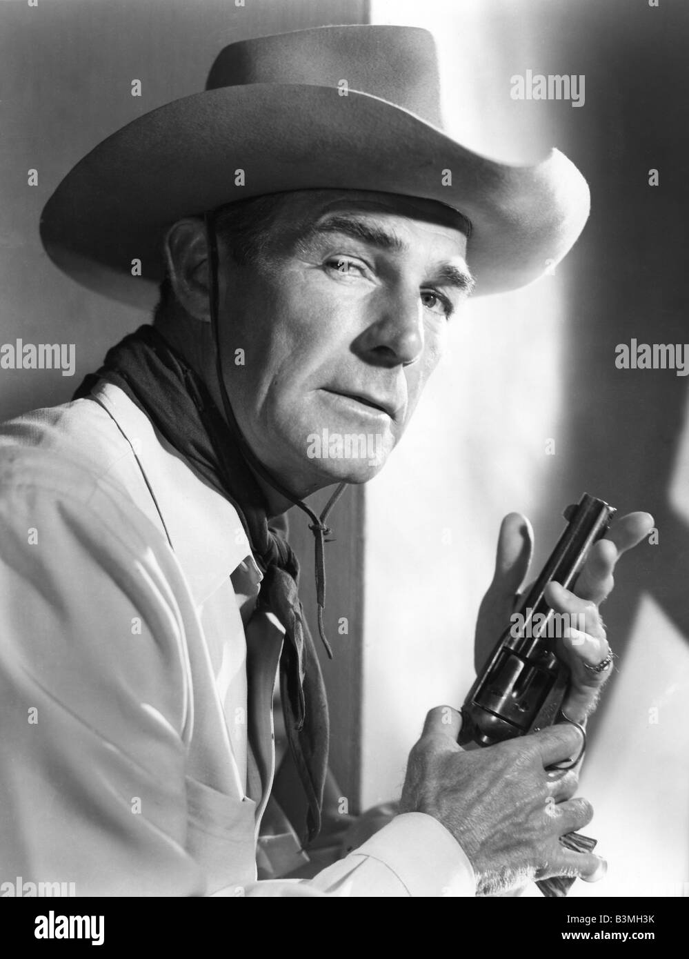 RANDOLPH SCOTT US Schauspieler, in der Regel in Western Stockfoto