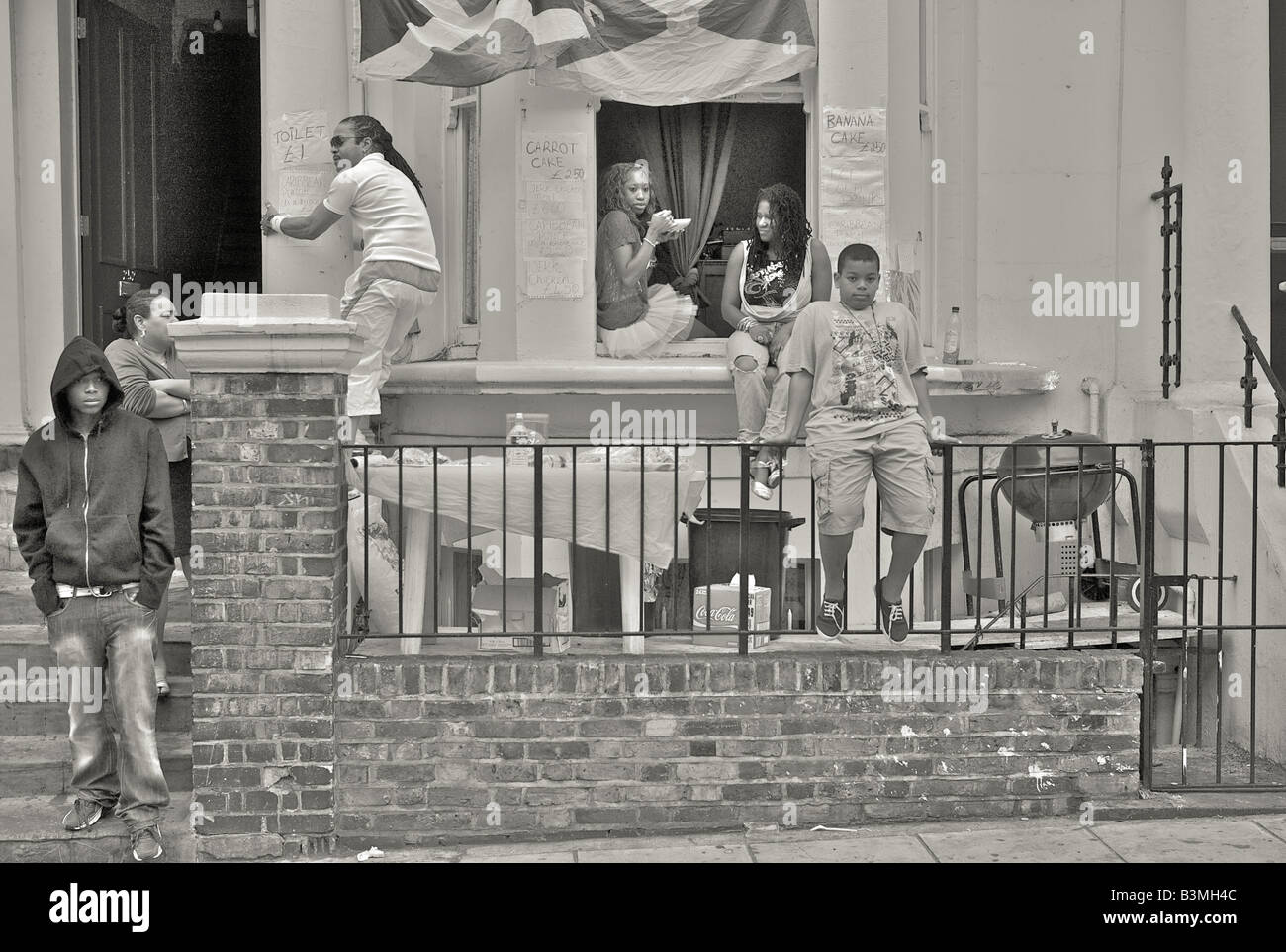 Karneval Notting Hill, London 2008 Stockfoto
