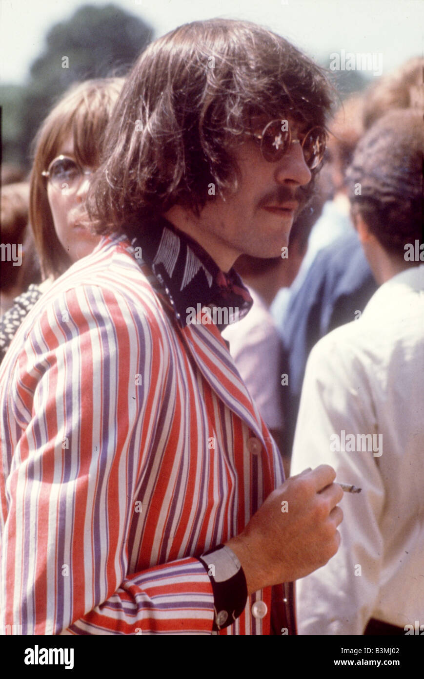 FLOWER-POWER-Shop bei einem Treffen in San Francisco im Jahre 1967 Stockfoto