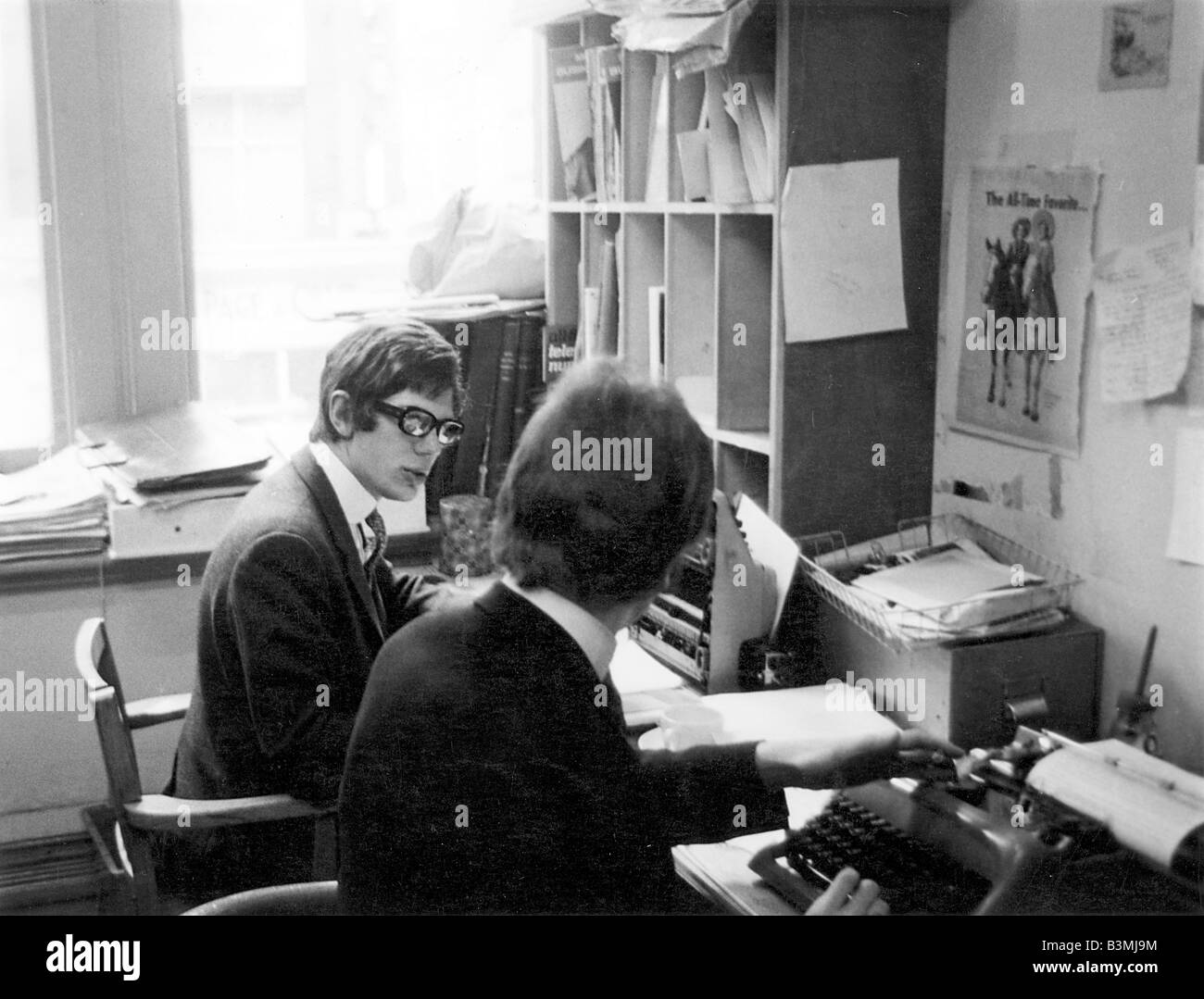 DIE internationale Mal London Büro der Zeitung über 1967. Auch bekannt als die IT. Stockfoto