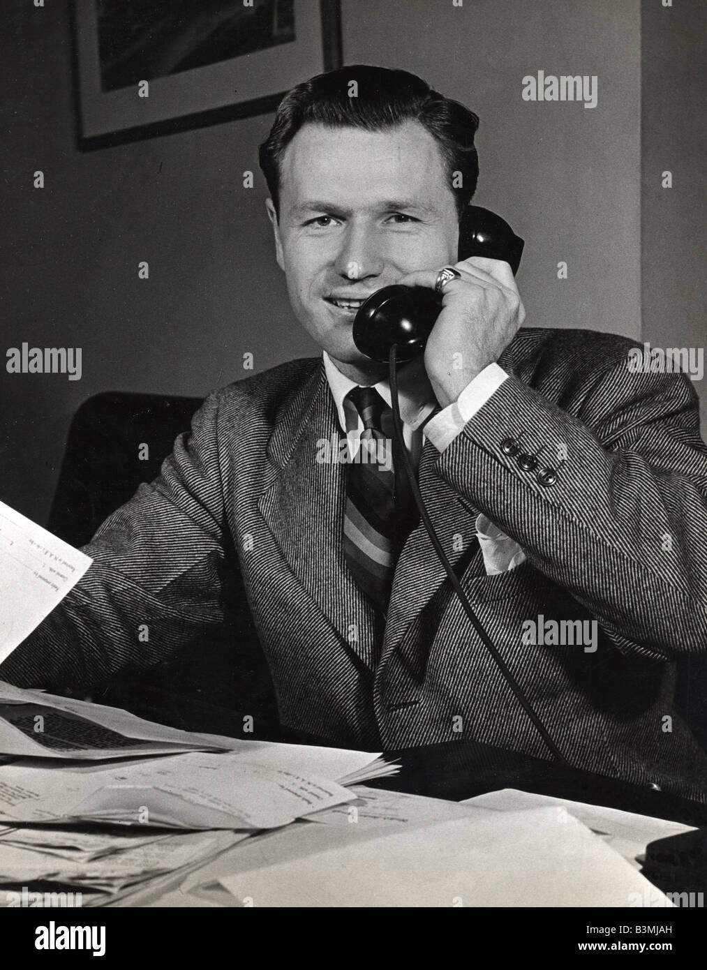 NELSON ROCKEFELLER U.S. Politiker und Philanthrop als Koordinator der Inter-American Affairs im Jahre 1941 Stockfoto