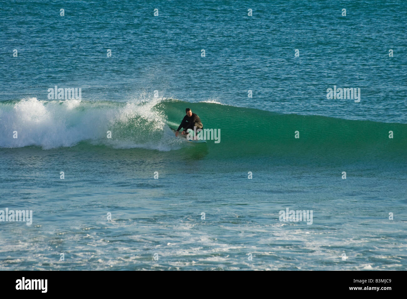 Surfer, Praia de Mareta Stockfoto