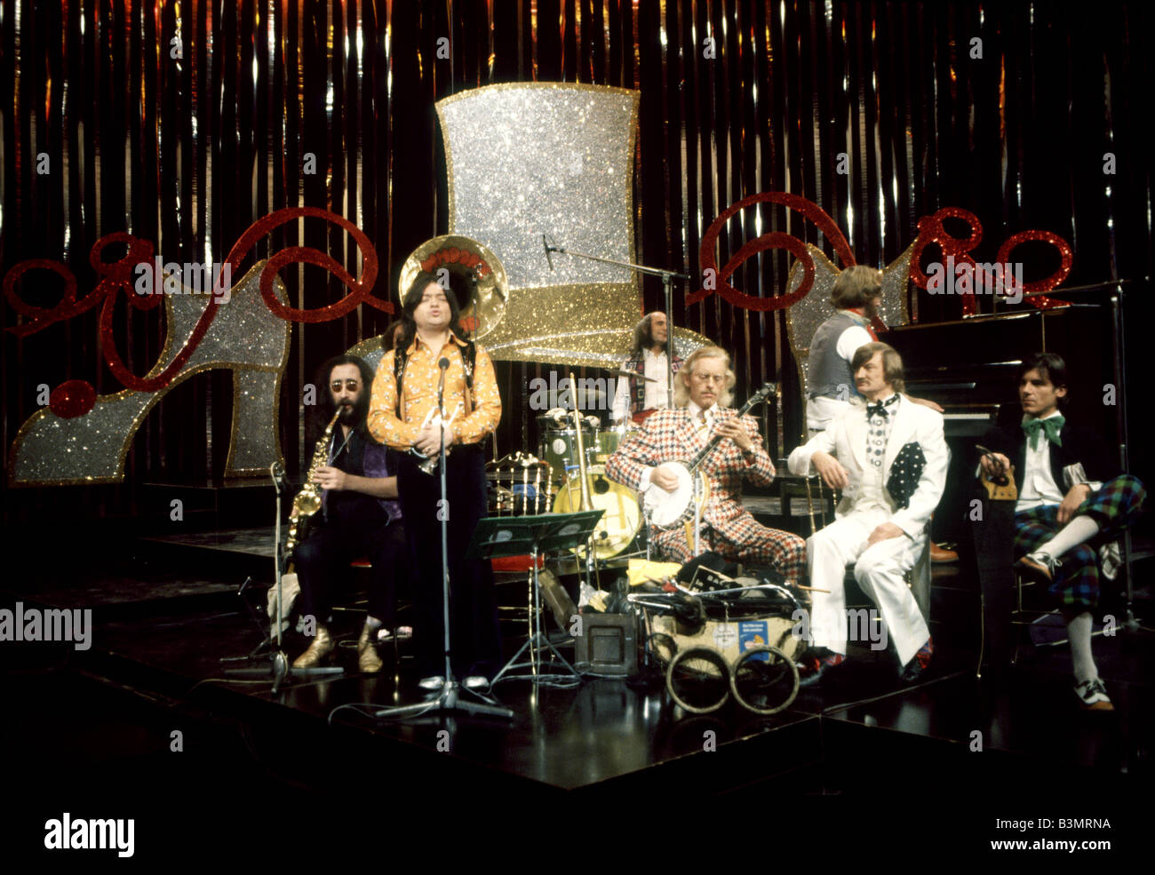 BONZO DOG DOO-DAH BAND UK-pop-Gruppe im Jahr 1968 Stockfoto