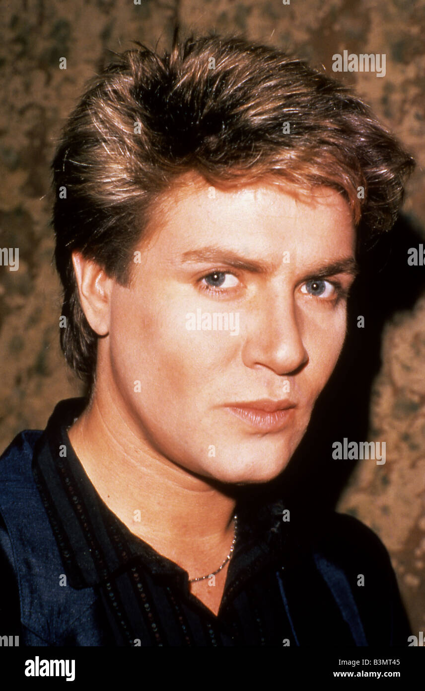 Duran Duran Uk Pop Gruppe Fuhrer Sanger Simon Le Bon Stockfotografie Alamy