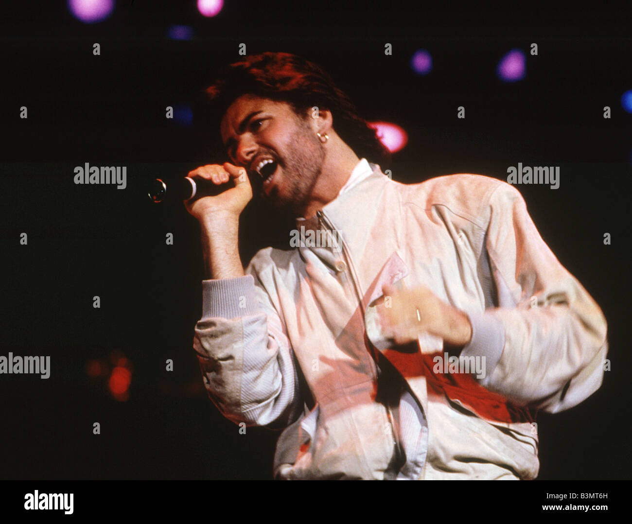 GEORGE MICHAEL UK-Pop-Sängerin über 1992 Stockfoto