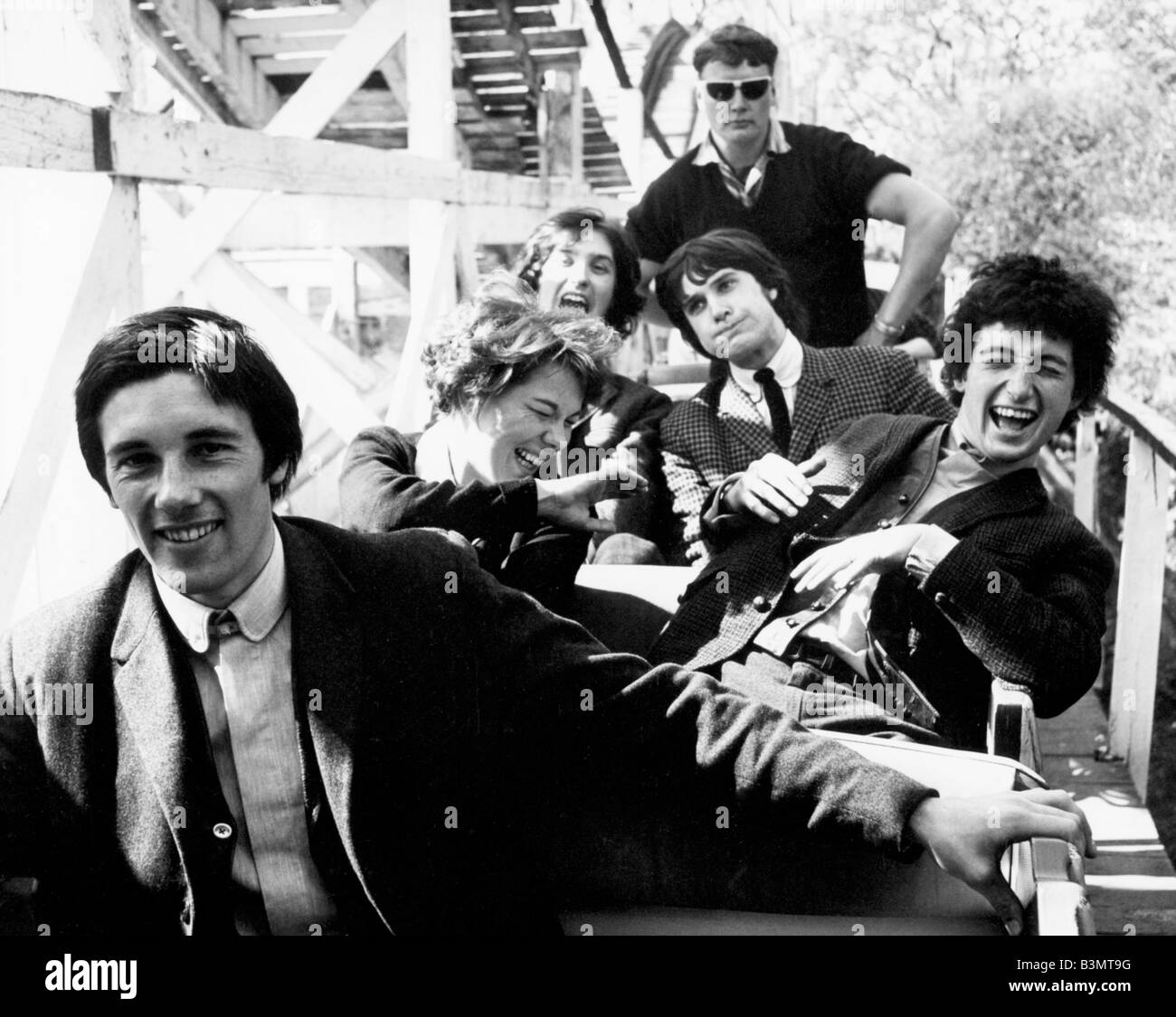 DIE Knicke UK-pop-Gruppe über 1969 Stockfoto