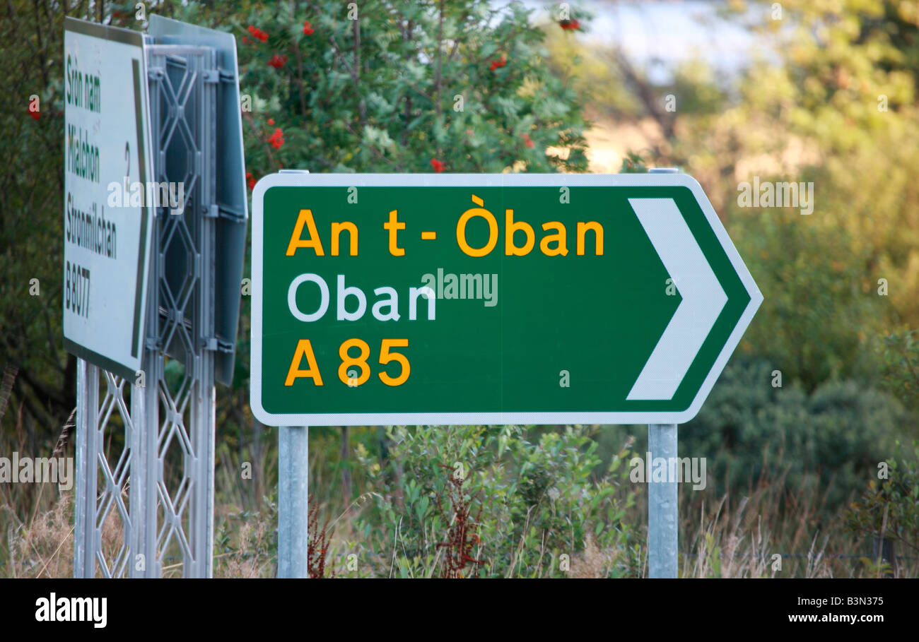 Straßenschild Stockfoto