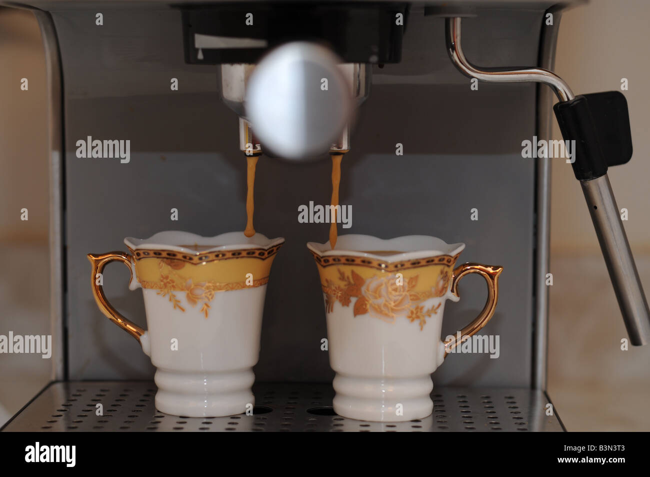 Espresso. Stockfoto