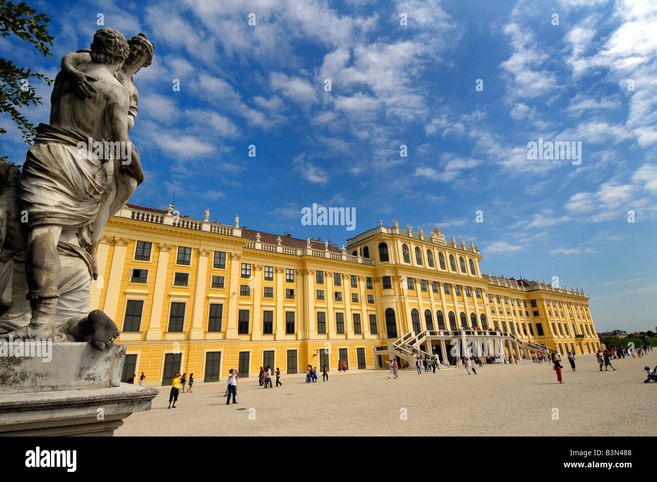 Schloss Schönbrunn, Wien, Österreich Stockfoto