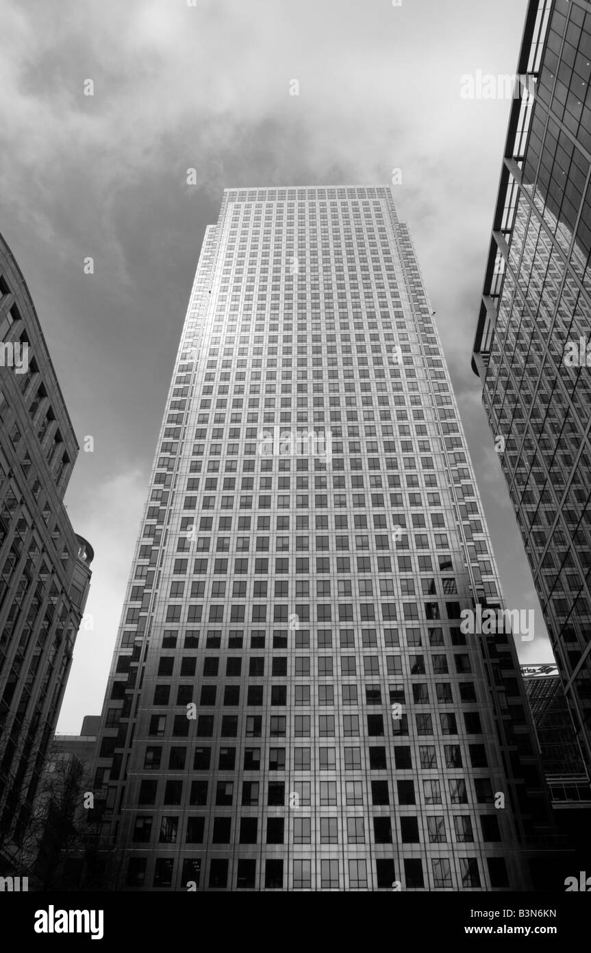 One Canada Square, Canary Wharf, London, UK Stockfoto