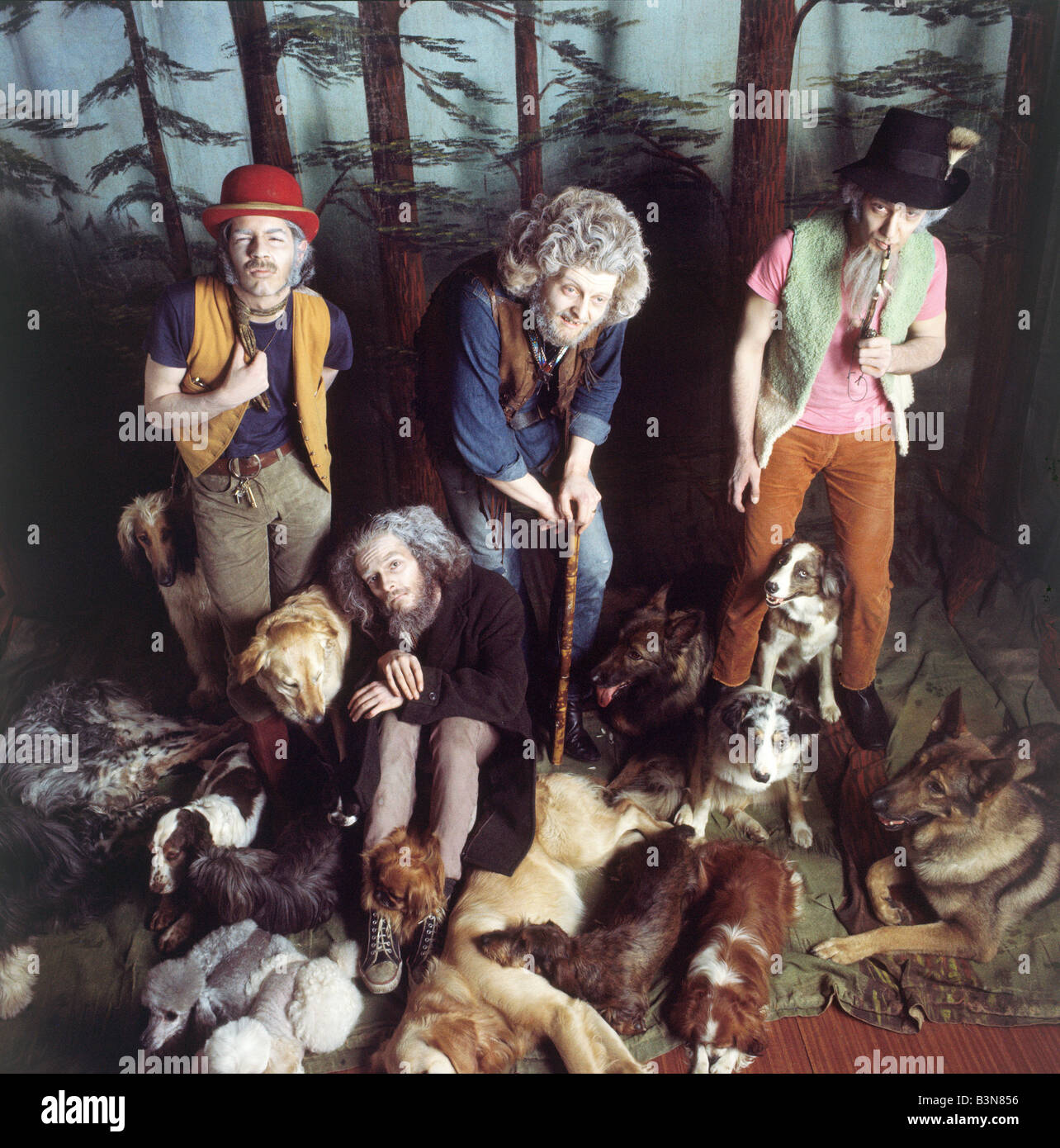 JETHRO TULL UK Folk/Rock-Gruppe Stockfoto