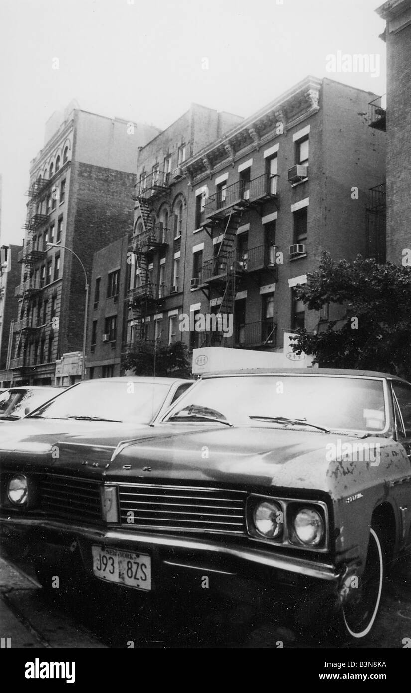 NEW YORK Street in Greenwich Village Stockfoto