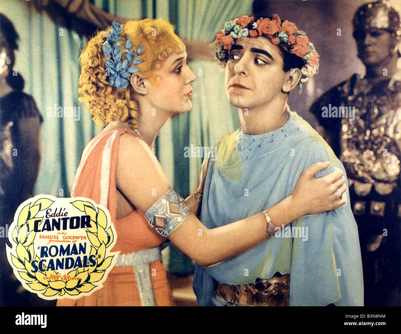 RÖMISCHE Skandale 1933 Smuel Goldwyn Films mit Eddie Cantor und Gloria Stuart Stockfoto
