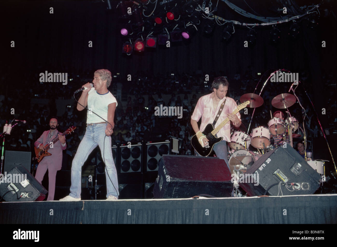 DIE, die UK-Rock-Gruppe im Jahr 1980 Stockfoto