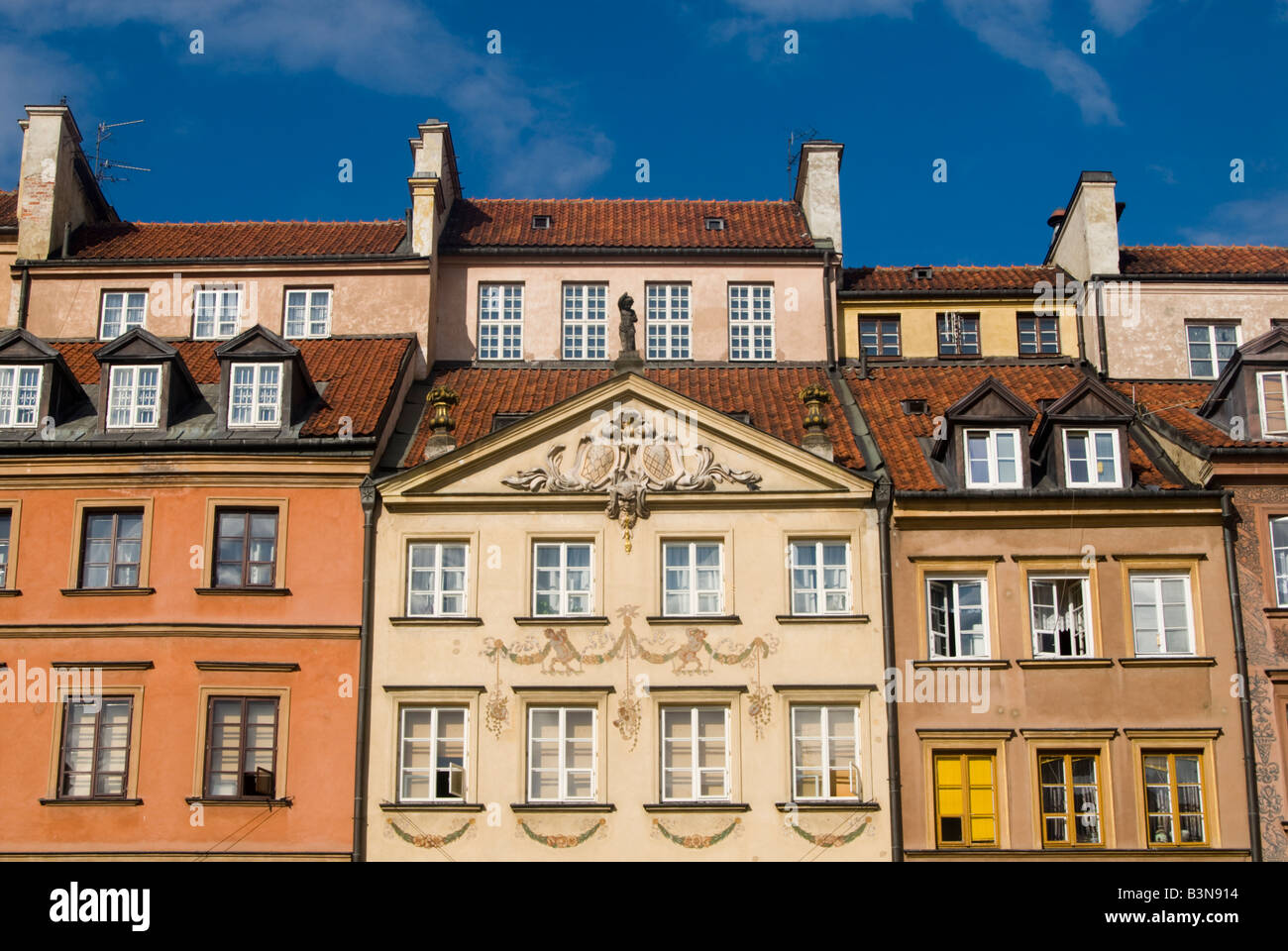 Altstädter Ring-Warschau Stockfoto