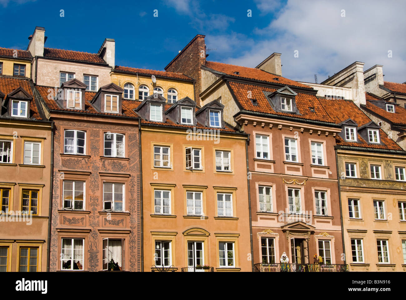 Altstädter Ring-Warschau Stockfoto