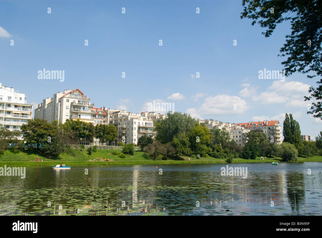 Kamionkowskie See-Warschau Stockfoto