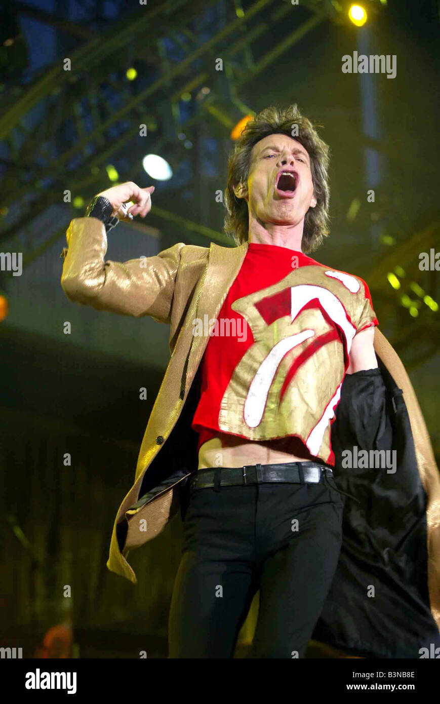 Mick Jagger in Twickenham heute Abend Stockfoto