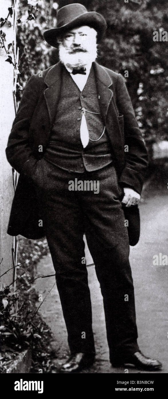 VICTOR HUGO, französischer Dichter und Schriftsteller 1802 bis 1885 Stockfoto