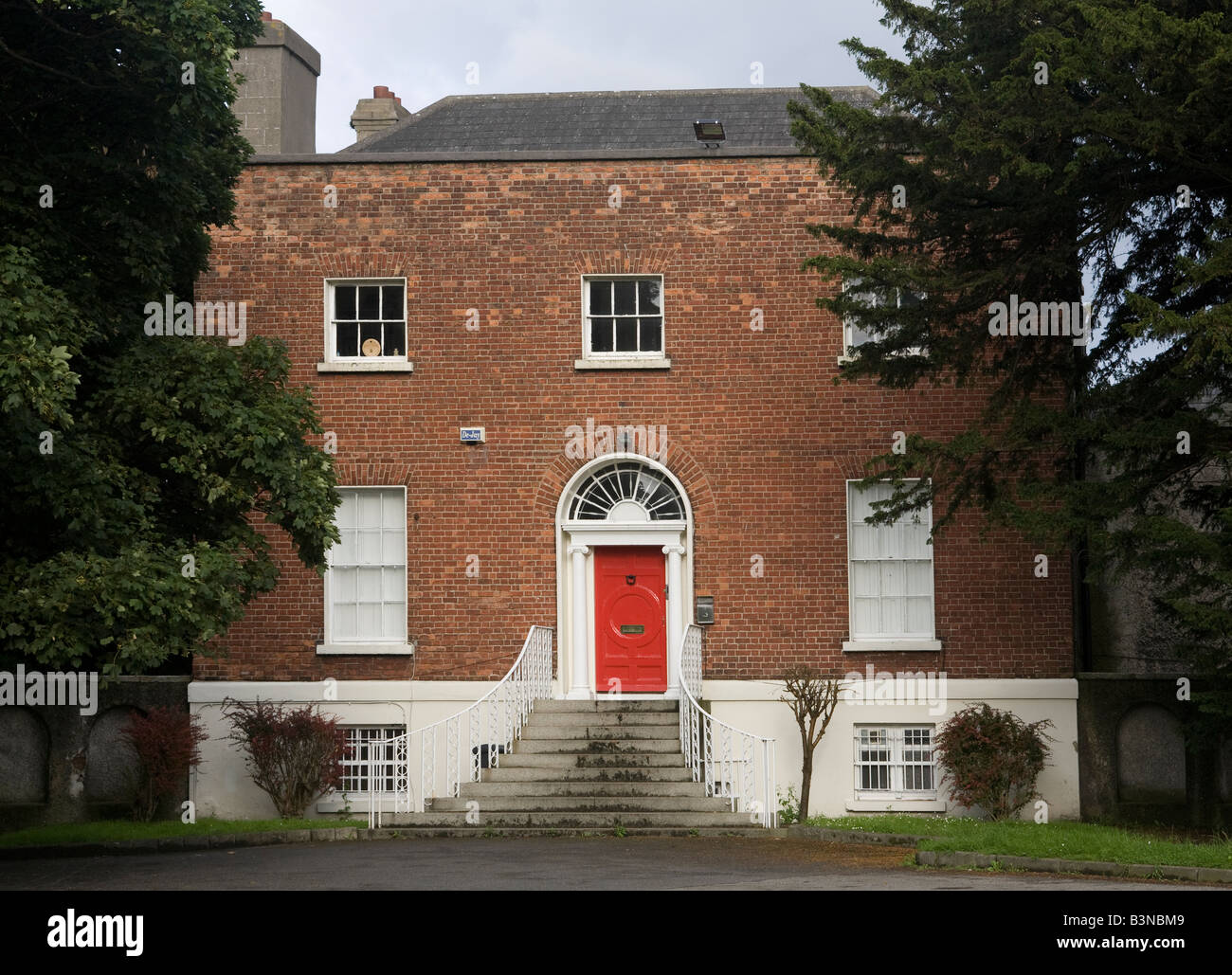 Das rote Haus Clonliffe College in Dublin Stockfoto