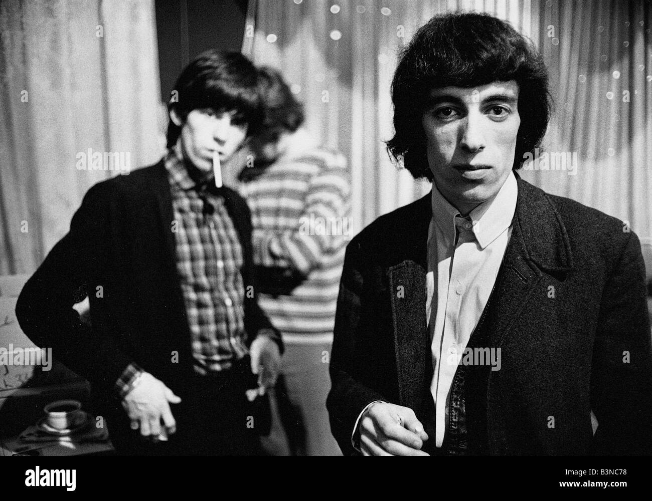 Rolling Stones Bill Wyman Keith Richards Stockfoto