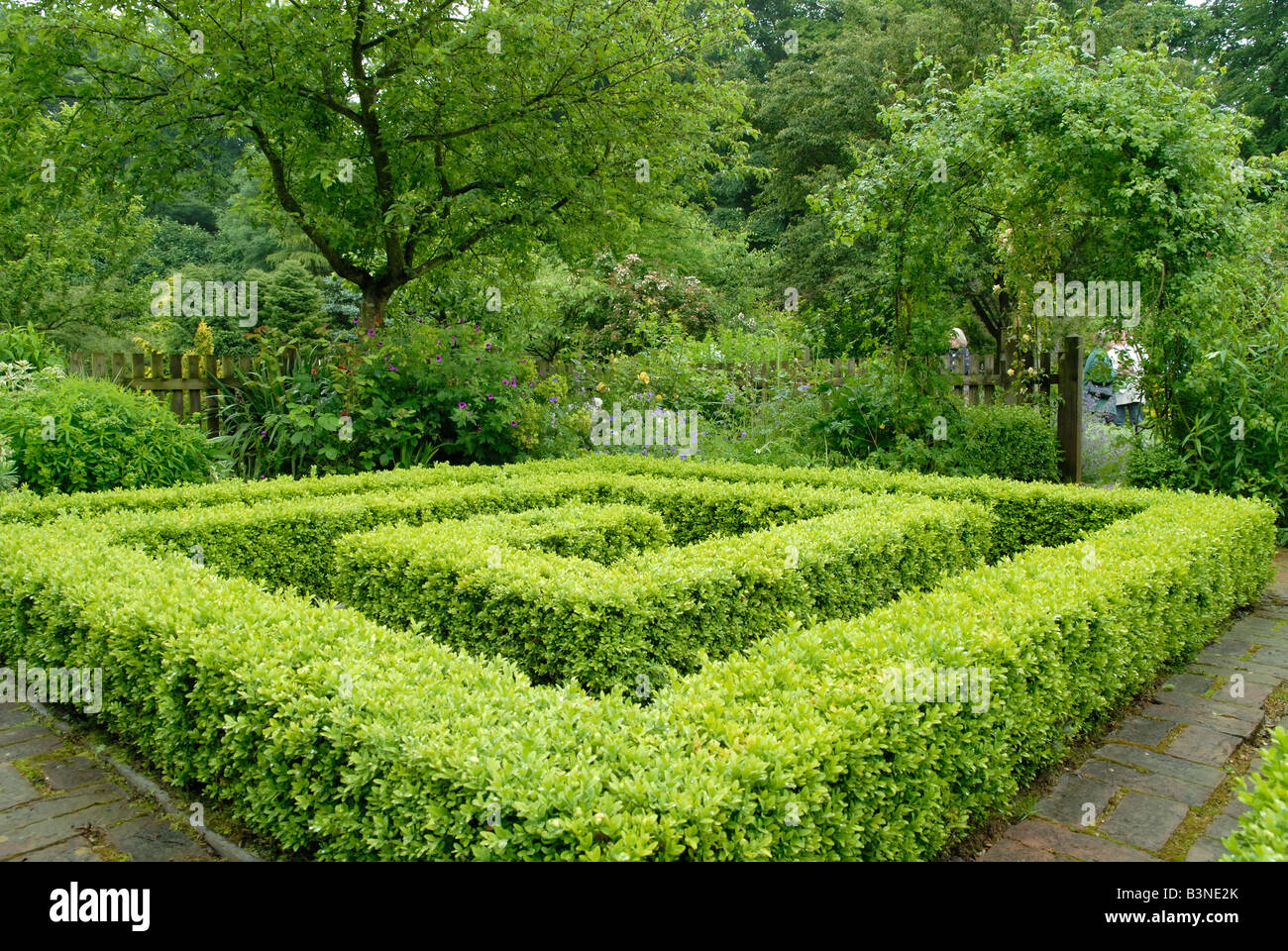 Barnsdale Gärten in Rutland Stockfoto