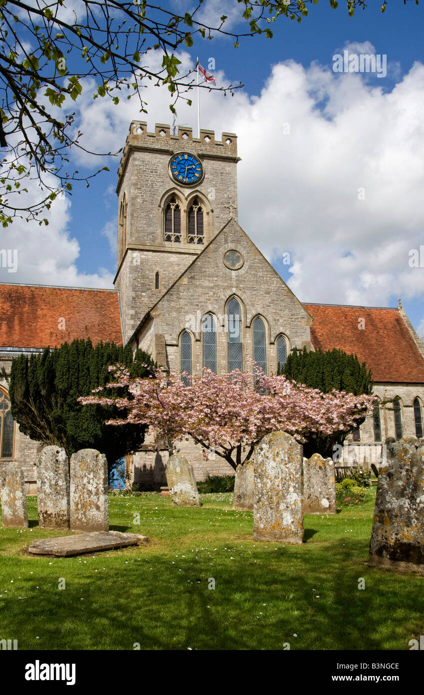 Ringwood Pfarrkirche St. Peter und St. Paul, Hampshire, UK Stockfoto