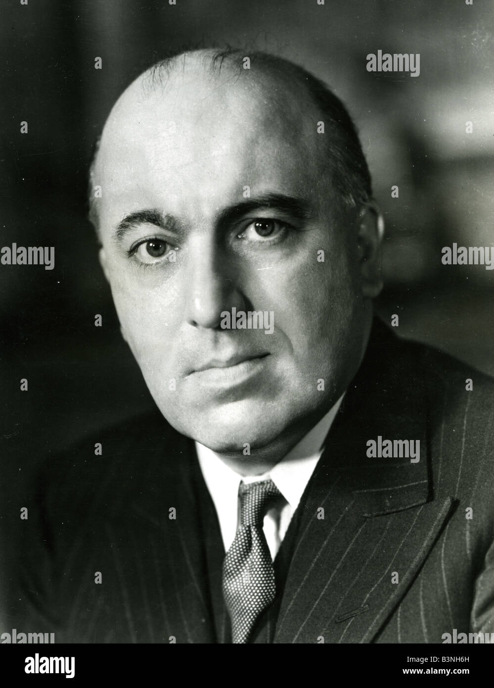 DAVID MAXWELL FYFE britischer Politiker und Jurist 1900 bis 1967 ein starker Befürworter der Todesstrafe war Stockfoto