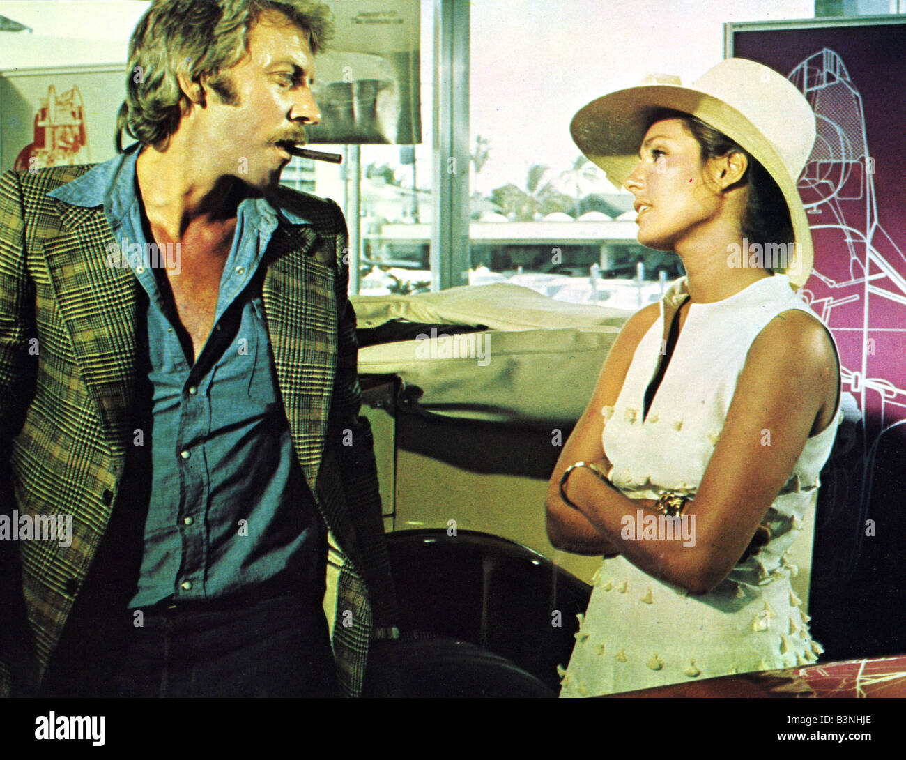 LADY ICE 1973 Morgen Unterhaltungsfilm mit Donald Sutherland und Jennifer O'Neill Stockfoto