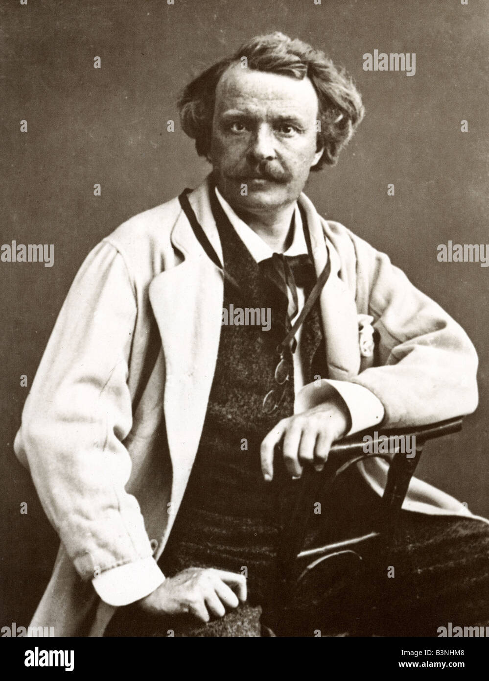 Der französische Fotograf NADAR 1829 bis 1910 mit bürgerlichem Namen Gaspard Felix Tournachion war Stockfoto