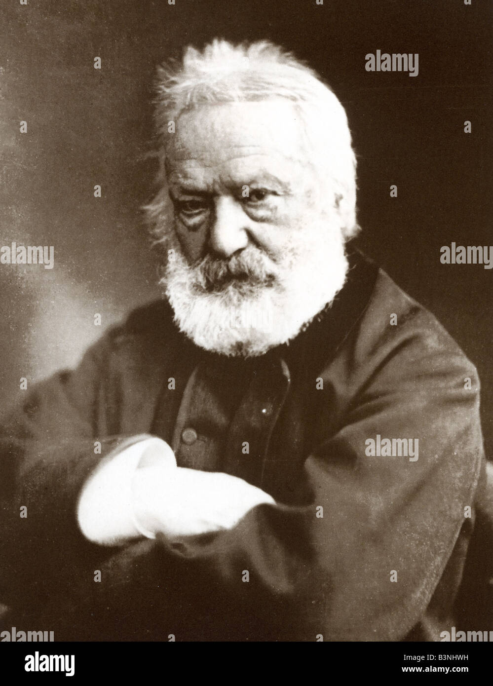 VICTOR HUGO, französischer Schriftsteller Stockfoto