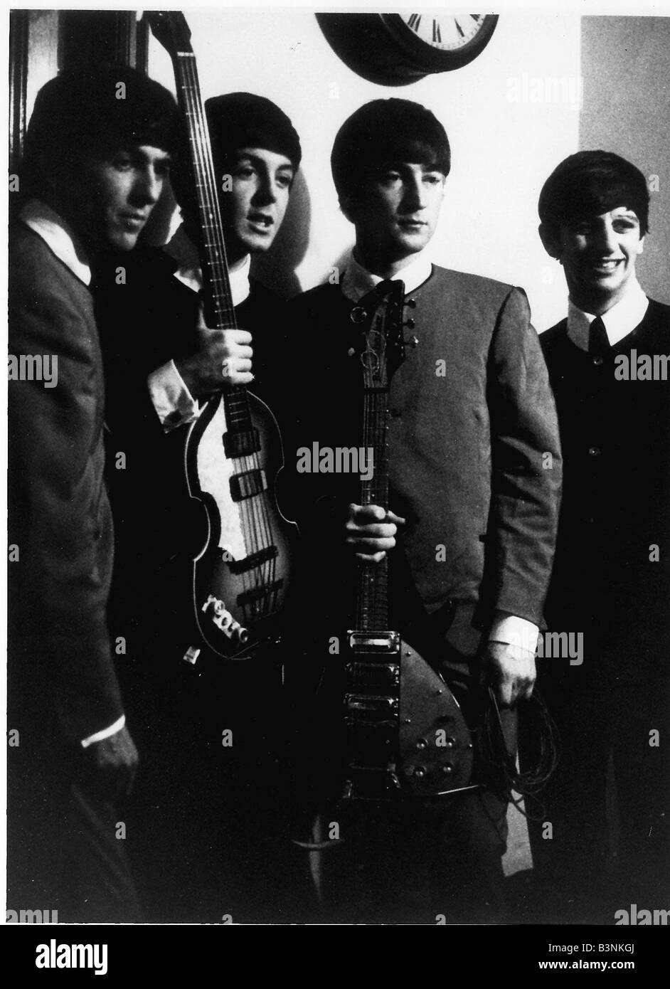 Die 1960er Jahre Beatles-pop-Gruppe Juni 1964 Stockfoto