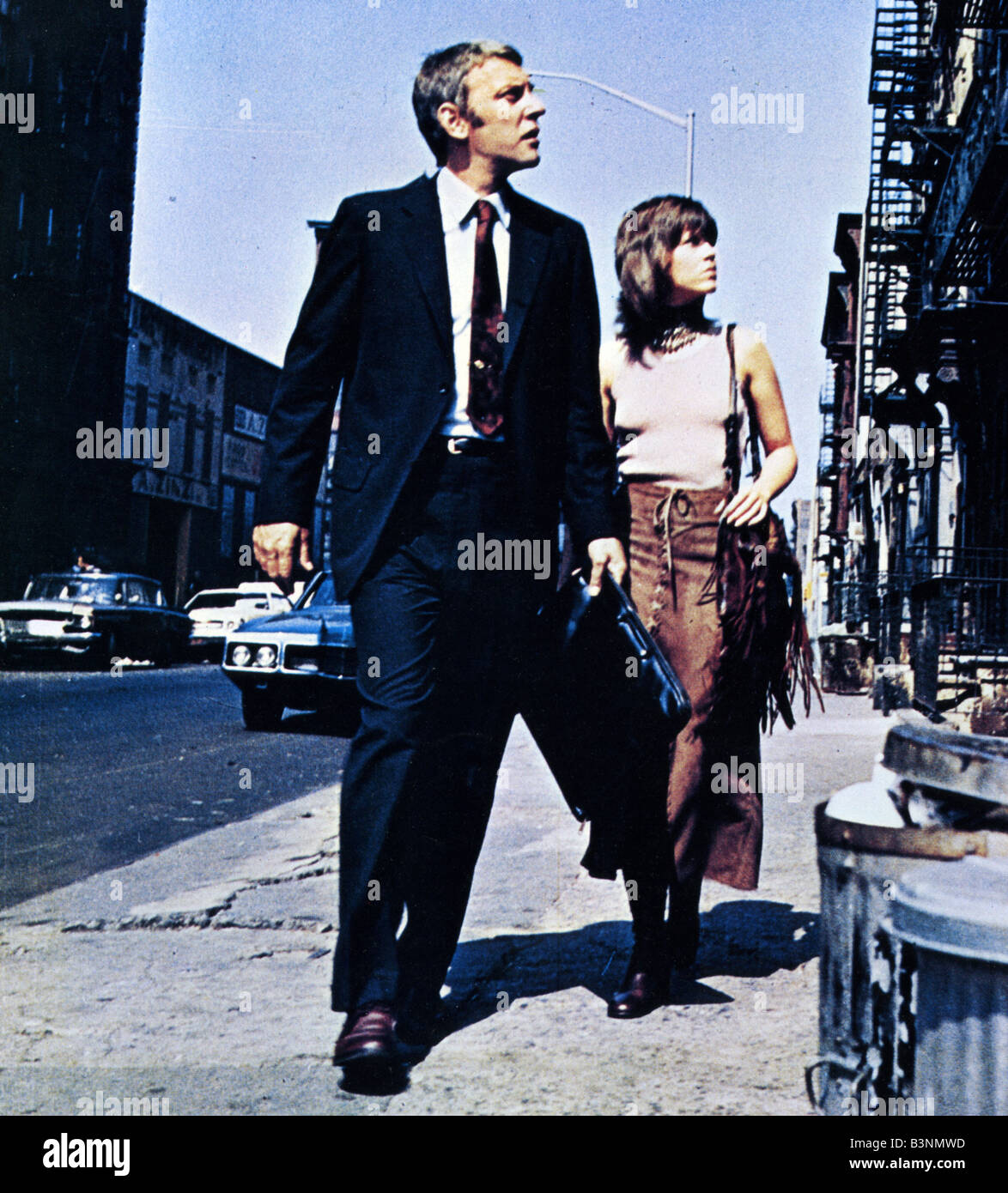 KLUTE 1971 Warner Film mit Jane Fonda und Donald Sutherland Stockfoto