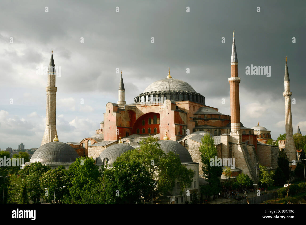 Die Hagia Sophia Istanbul Türkei Stockfoto