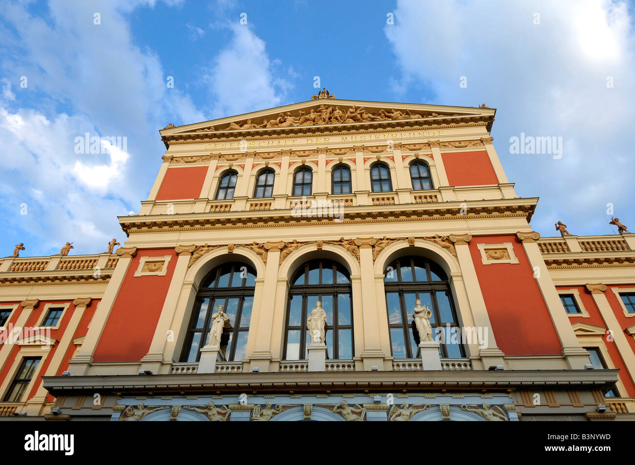 "Das Wien-Konzert-Haus" Wien, Österreich Stockfoto