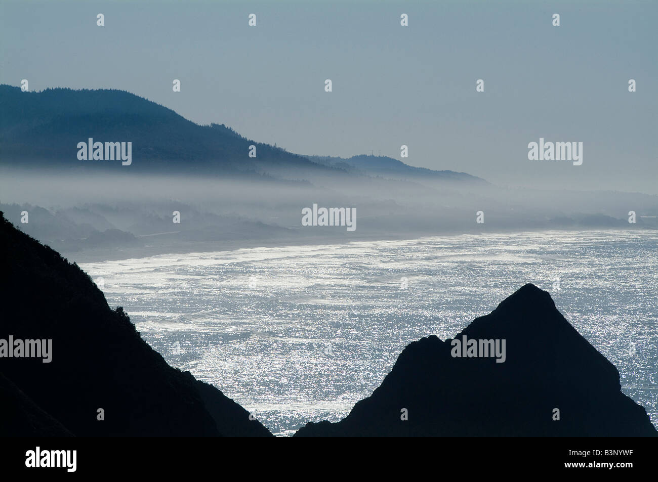 Pazifik California kalifornischen Nordküste Stockfoto