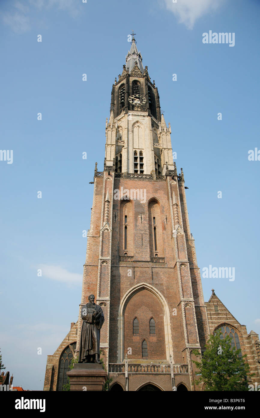 Nieuwe Kerk (neue Kirche), Delft, Niederlande Stockfoto