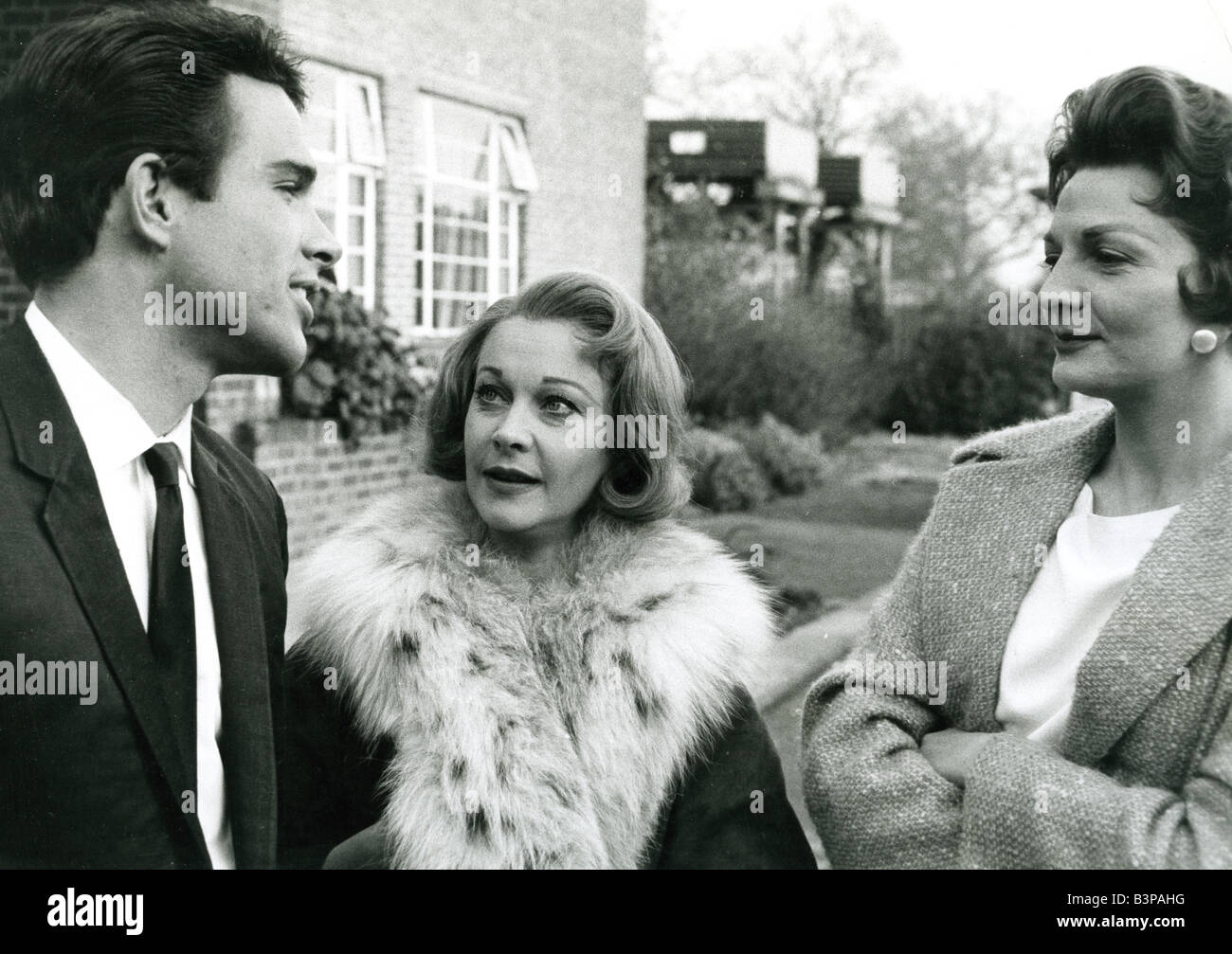 DER ROMAN SPRING OF Frau STONE 1961 Warner / Seven Arts film mit Warren Beatty, Vivien Leigh und Coral Browne in den Pinewood Studios Stockfoto