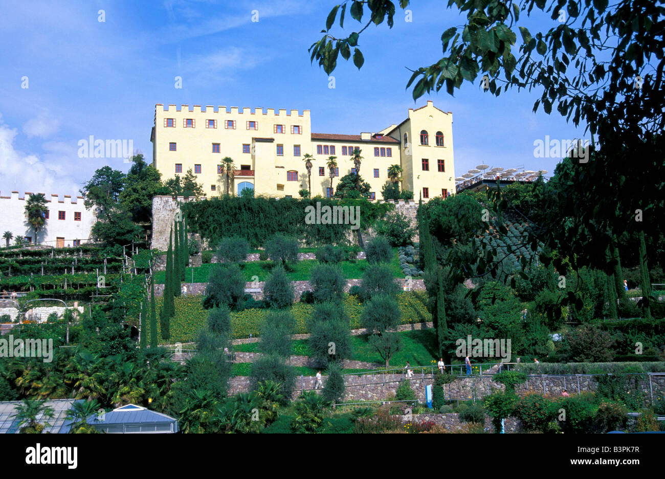 Schloss Trauttmansdorff, Meran, Trentino Alto Adige, Italien Stockfoto